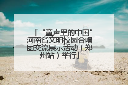 “童声里的中国”河南省文明校园合唱团交流展示活动（郑州站）举行