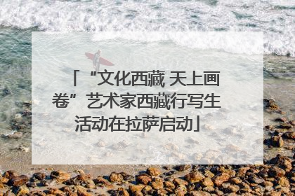 “文化西藏 天上画卷”艺术家西藏行写生活动在拉萨启动