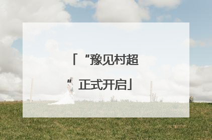 “豫见村超”正式开启
