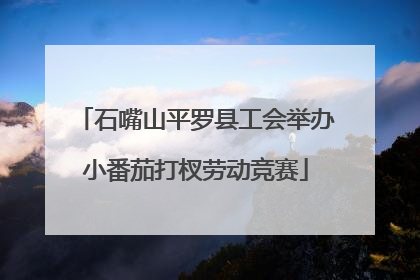 石嘴山平罗县工会举办小番茄打杈劳动竞赛