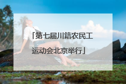 第七届川籍农民工运动会北京举行