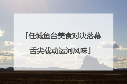 任城鱼台美食对决落幕 舌尖载动运河风味