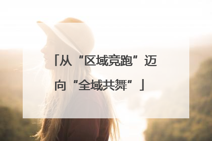 从“区域竞跑”迈向“全域共舞”
