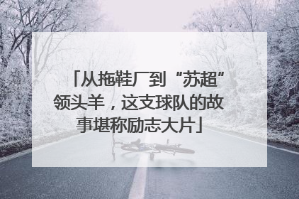 从拖鞋厂到“苏超”领头羊，这支球队的故事堪称励志大片