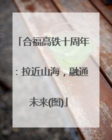合福高铁十周年：拉近山海，融通未来(图)