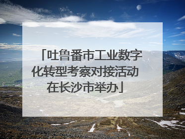 吐鲁番市工业数字化转型考察对接活动在长沙市举办