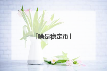 啥是稳定币