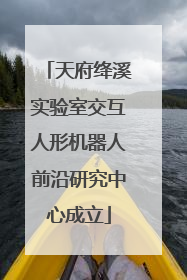 天府绛溪实验室交互人形机器人前沿研究中心成立