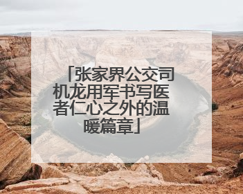 张家界公交司机龙用军书写医者仁心之外的温暖篇章