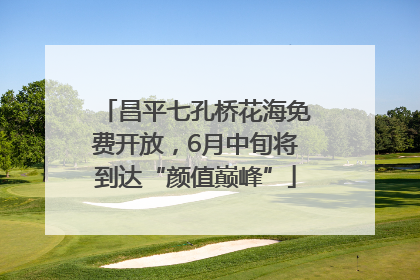 昌平七孔桥花海免费开放，6月中旬将到达“颜值巅峰”