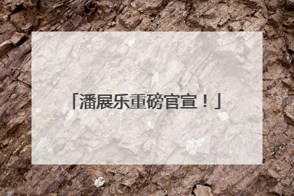 潘展乐重磅官宣！