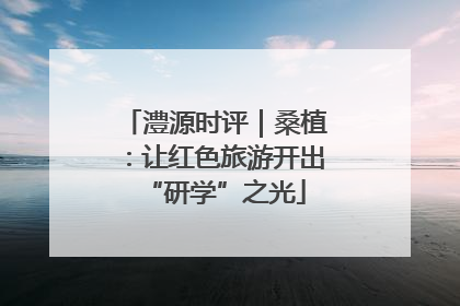 澧源时评｜桑植：让红色旅游开出“研学”之光