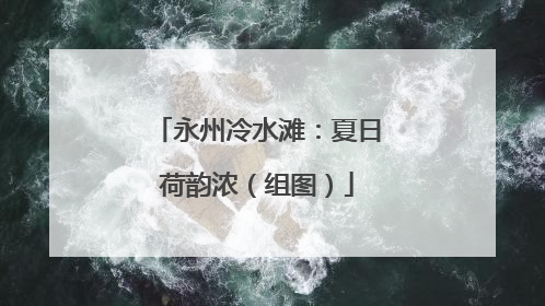永州冷水滩：夏日荷韵浓（组图）