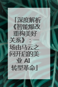 深度解析《智能爆改 重构美好关系》：一场由马云之问开启的美业 AI 转型革命