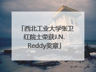 西北工业大学张卫红院士荣获J.N.Reddy奖章