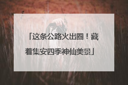 这条公路火出圈！藏着集安四季神仙美景