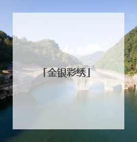 金银彩绣