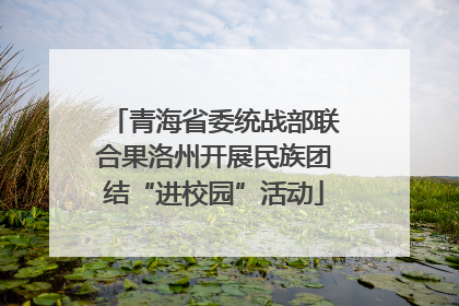 青海省委统战部联合果洛州开展民族团结“进校园”活动