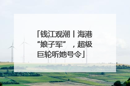 钱江观潮丨海港“娘子军”，超级巨轮听她号令