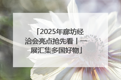 2025年廊坊经洽会亮点抢先看丨一展汇集多国好物