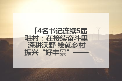 4名书记连续5届驻村：在接续奋斗里深耕沃野 绘就乡村振兴“好丰景”——浦发银行南京分行助力脱贫攻坚、帮促乡村振兴记事（二）